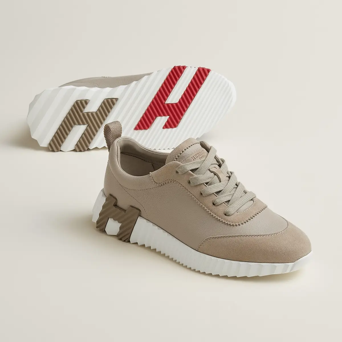 HERMÈS 에르메스 바운싱 스웨이드 & 메쉬 스니커즈 이미지 2