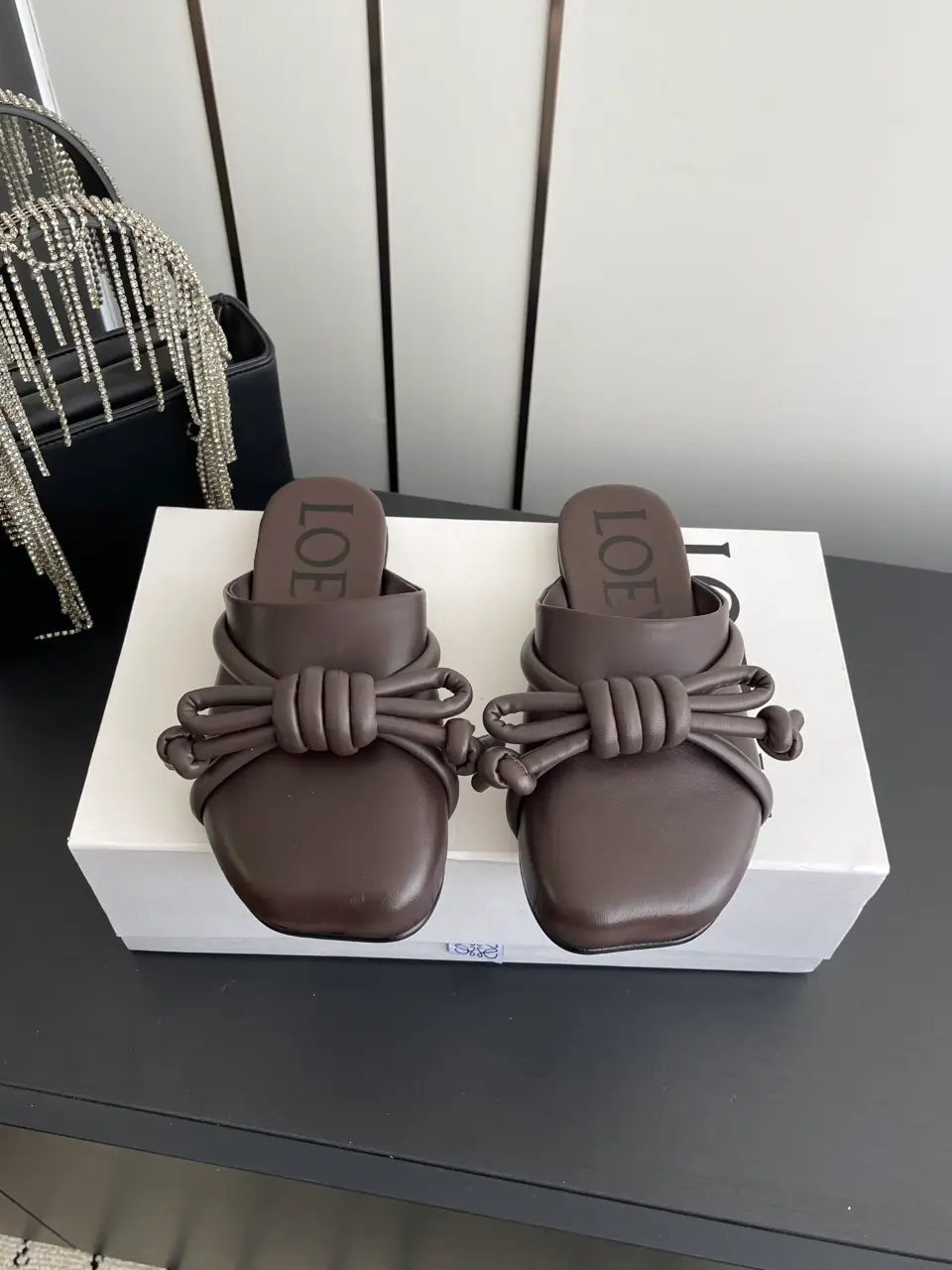LOEWE 로에베 플라멩코 노트 뮬 이미지 2