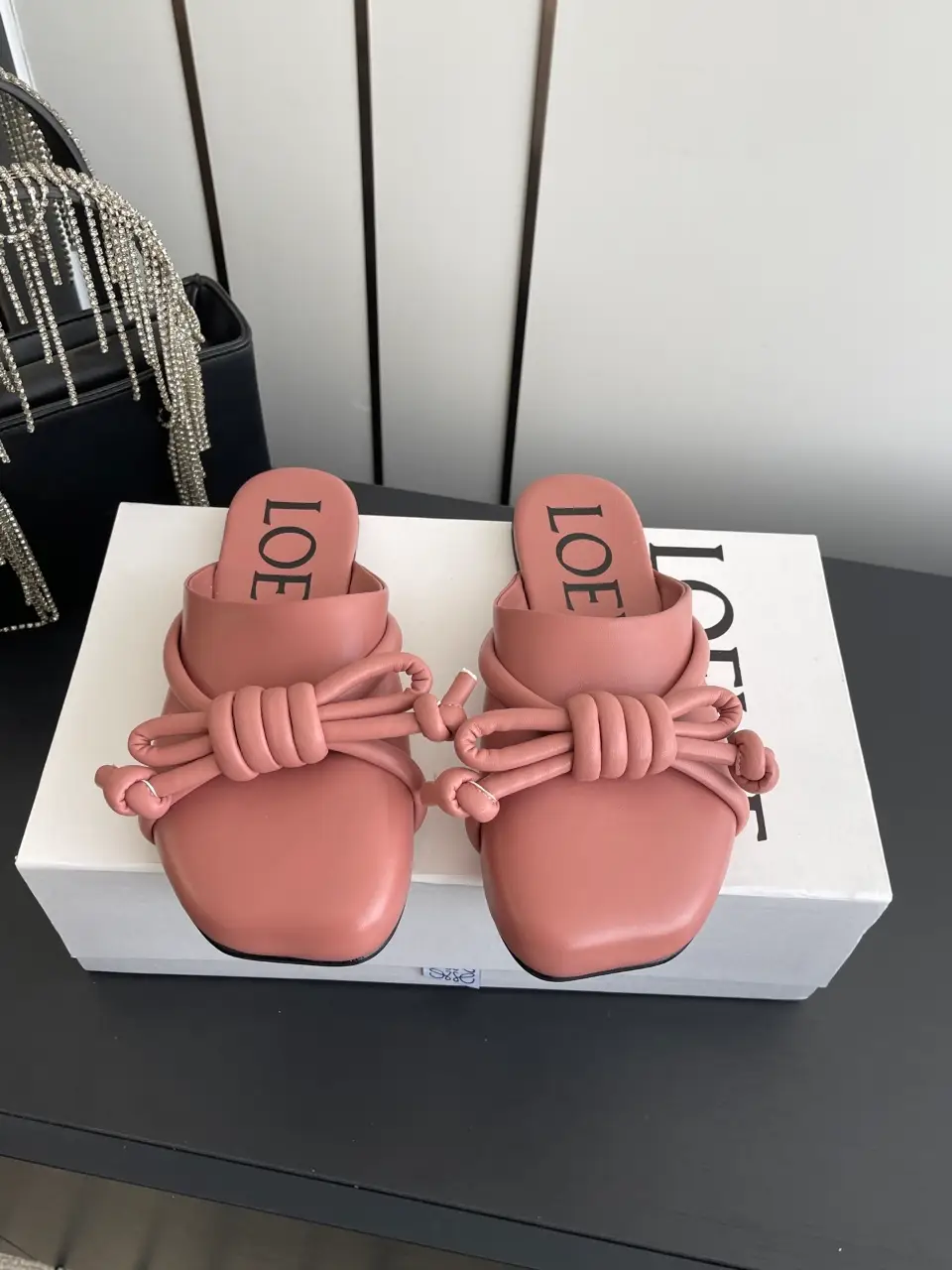 LOEWE 로에베 플라멩코 노트 뮬 이미지 4