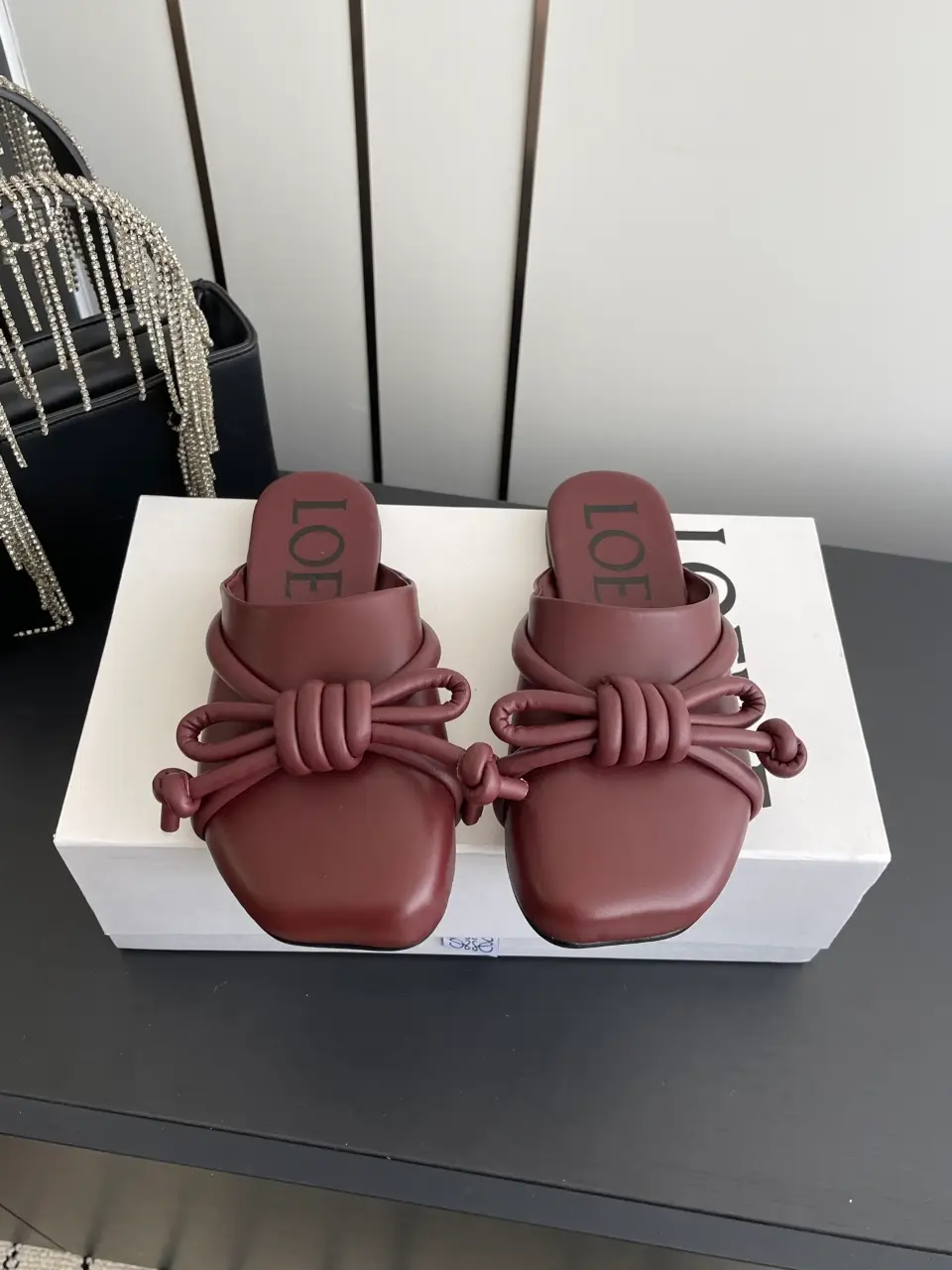 LOEWE 로에베 플라멩코 노트 뮬 이미지 3
