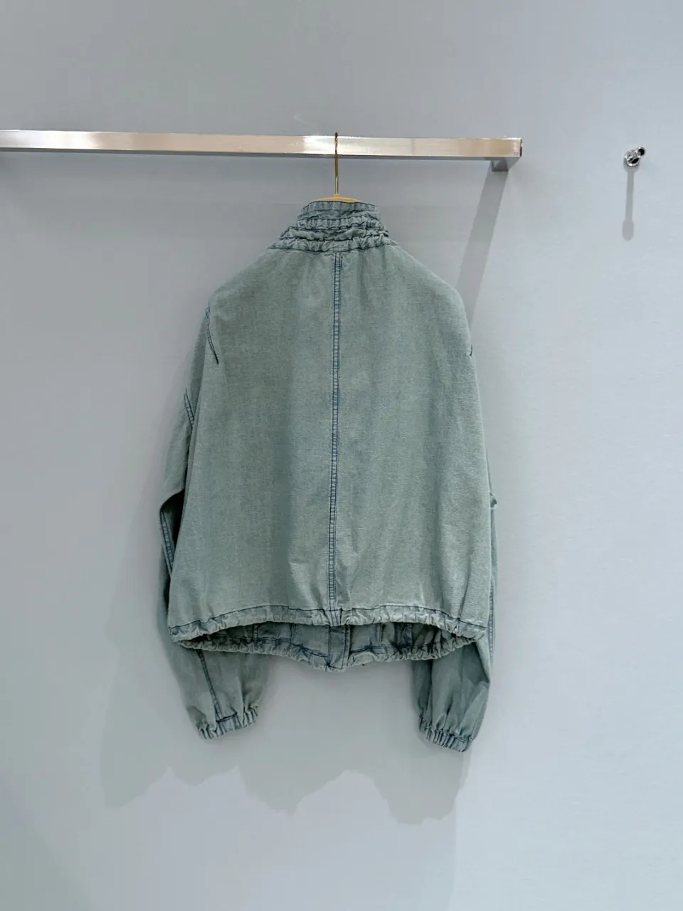 ISABEL MARANT 이자벨마랑 플룸 샴브레 봄버 자켓 이미지 3