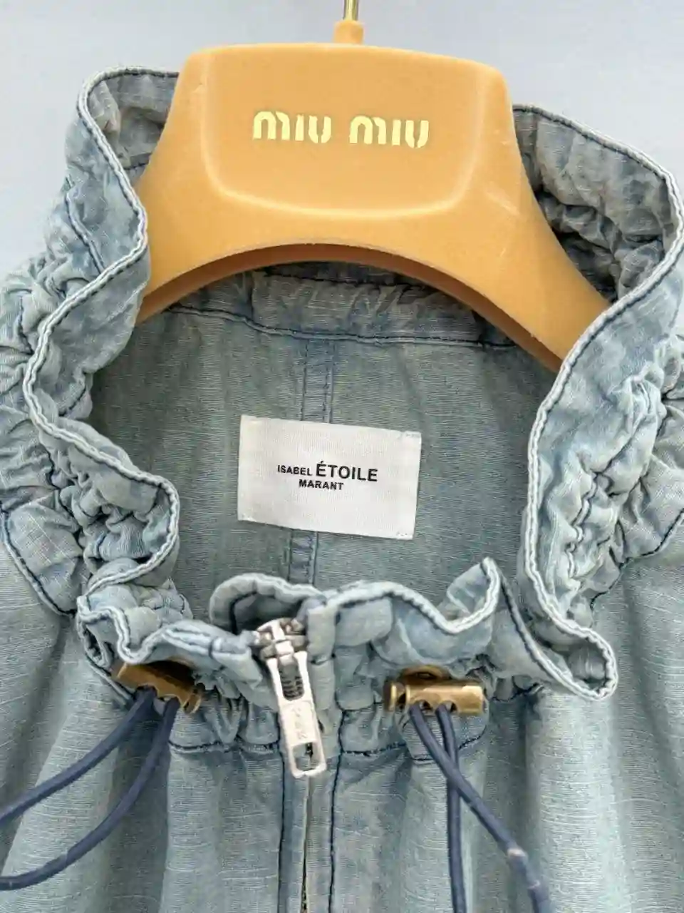 ISABEL MARANT 이자벨마랑 플룸 샴브레 봄버 자켓 이미지 2