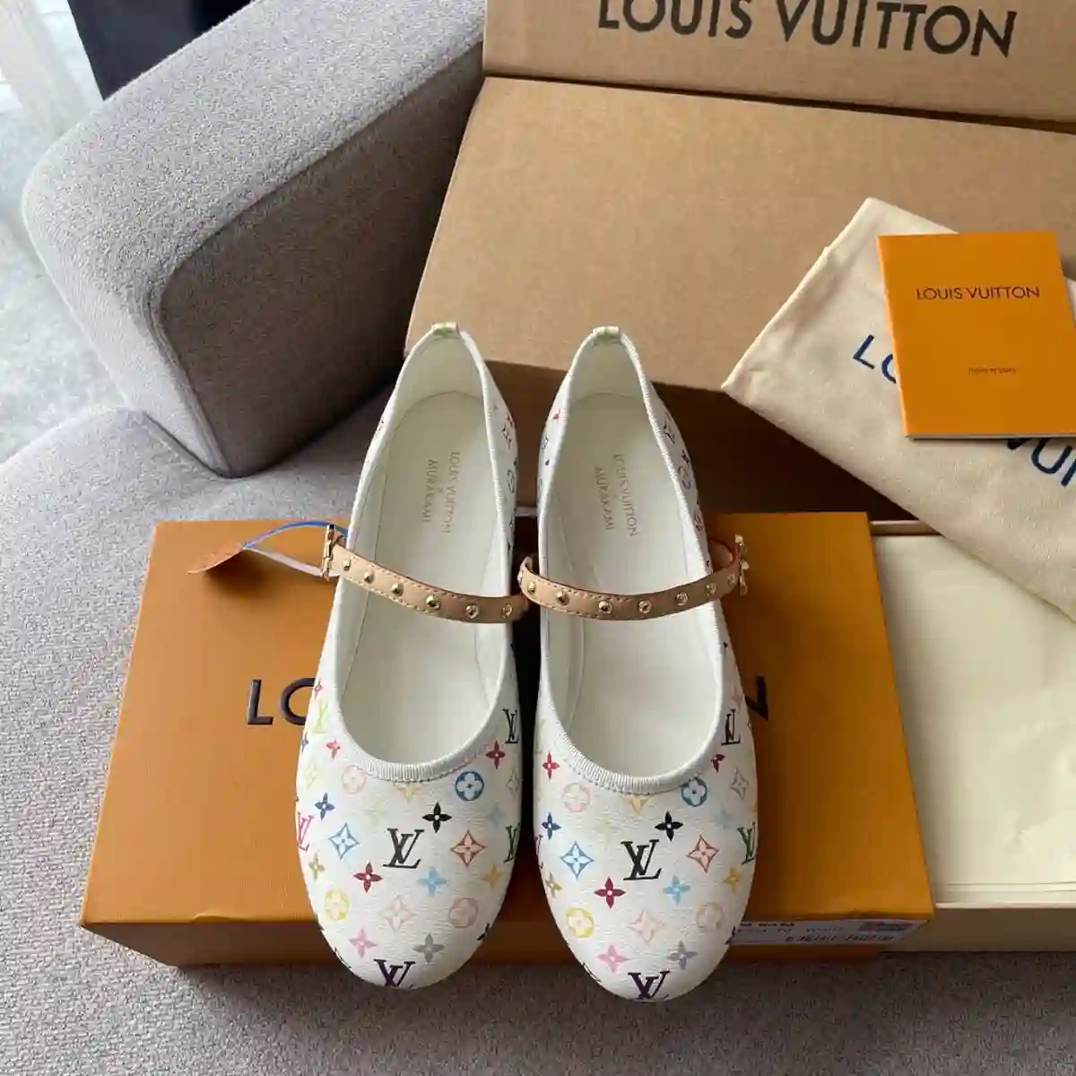 LOUIS VUITTON 루이비통 로미 플랫 발레리나 이미지 6