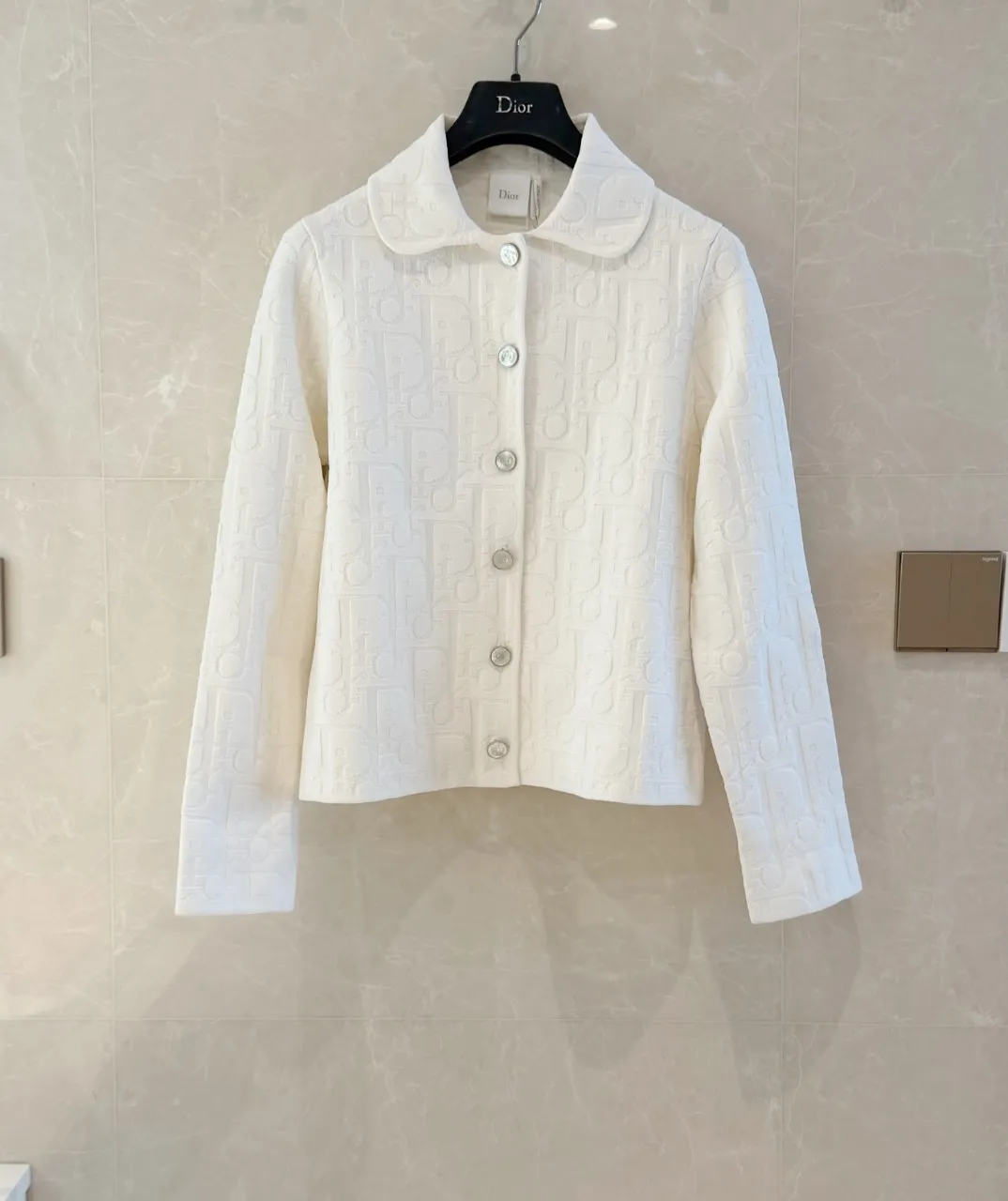DIOR 디올 에크루 디올 오블리크 테크니컬 자카드 이미지 2