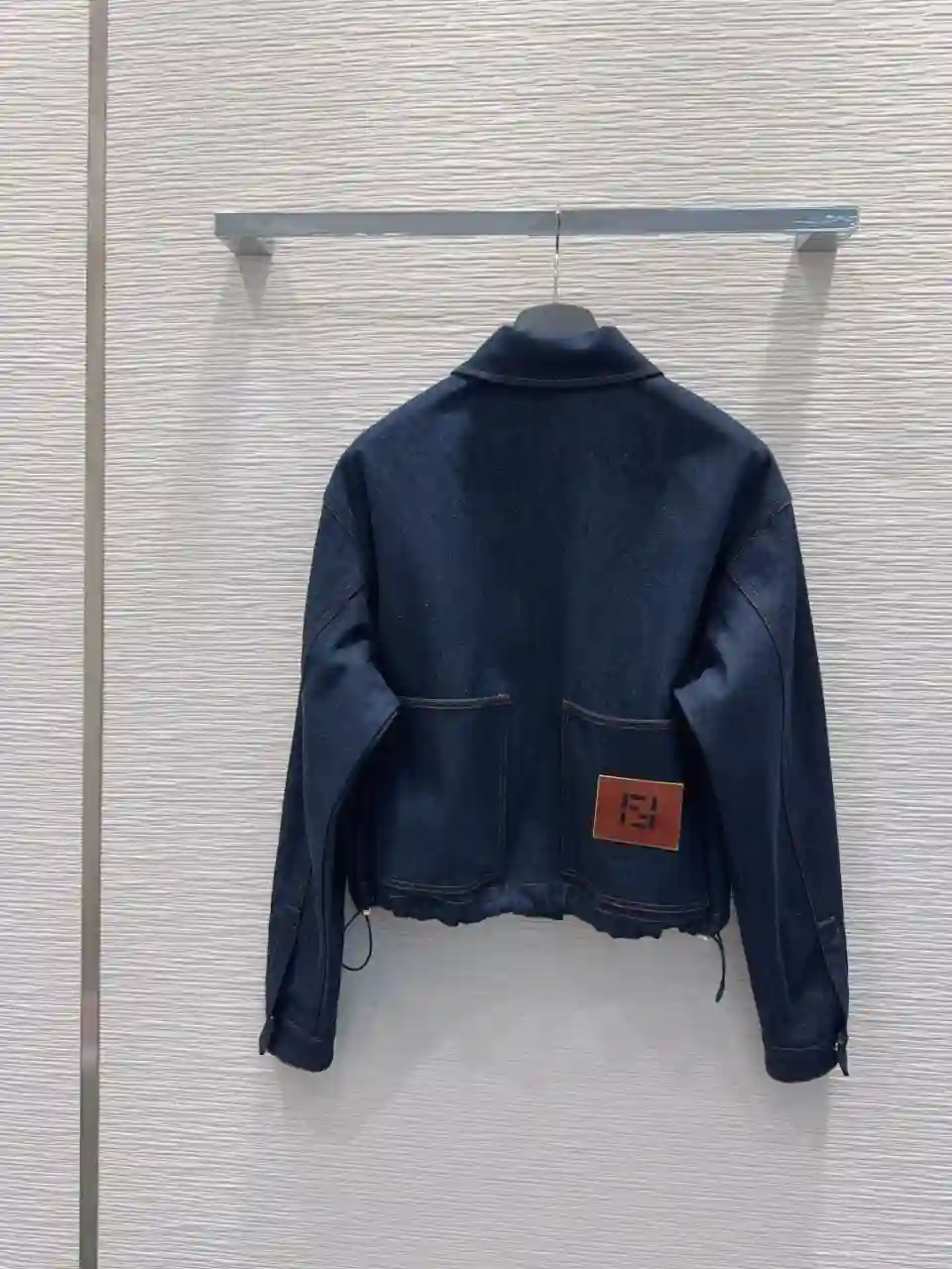 FENDI 펜디 데님 크롭 자켓 이미지 3