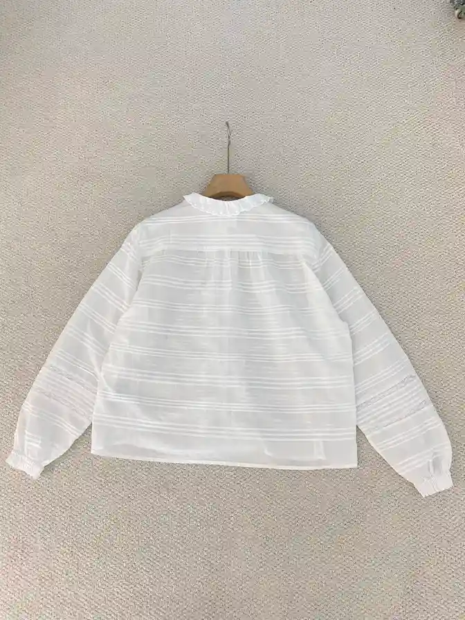 ISABEL MARANT 이자벨마랑 화이트 블라우스 이미지 4