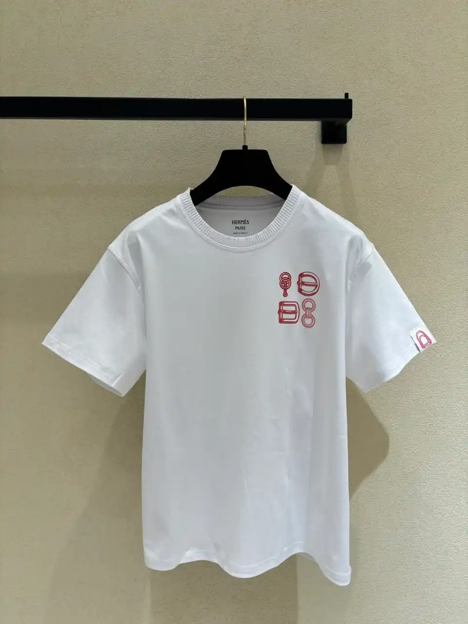 에르메스 맥시 프린티드 티셔츠