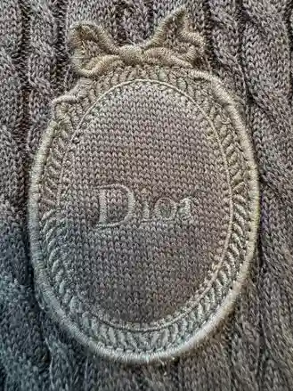 DIOR 디올 메달리옹 반소매 스웨터 이미지 3