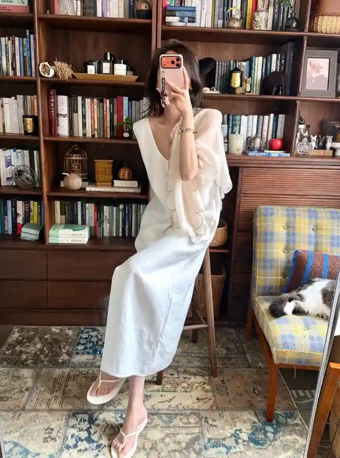 CHANEL 샤넬 통 크랙클 라미네이티드 카프스킨 쪼리 이미지 7