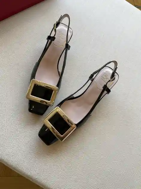 Roger Vivier 로저비비에 벨 비비에 슬링백 펌프스 이미지 3