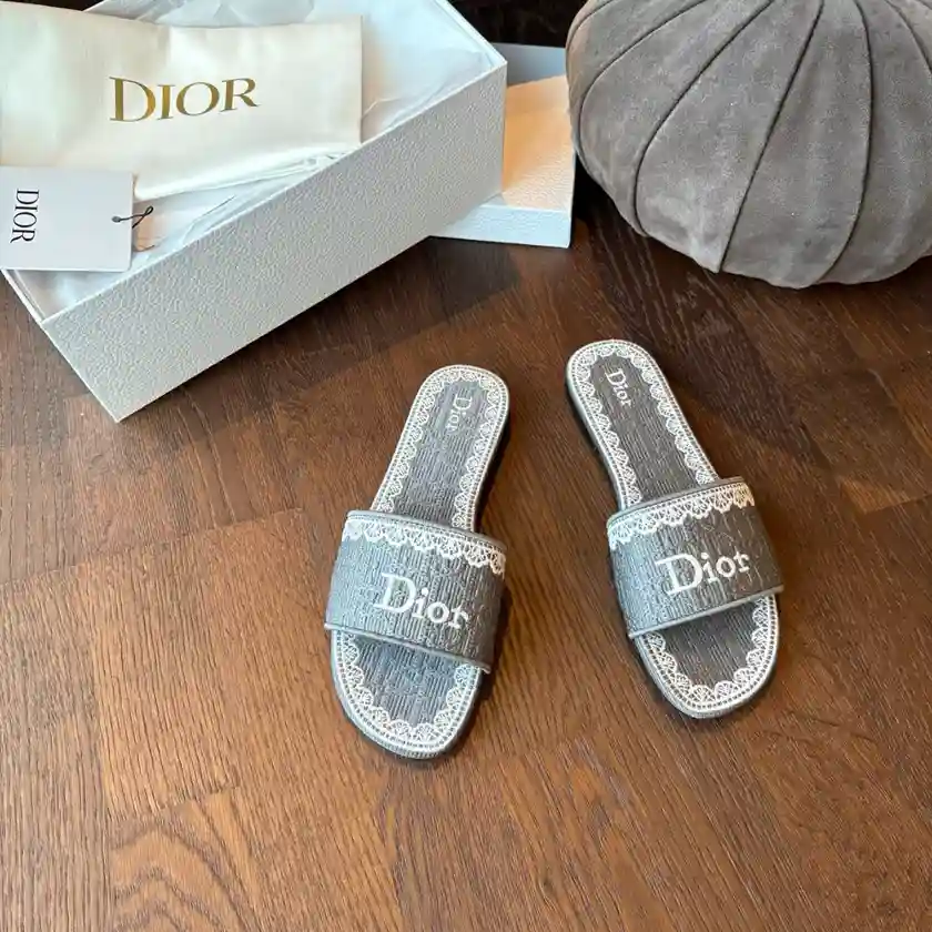 DIOR 디올 덴텔 슬리퍼 플랫 이미지 2