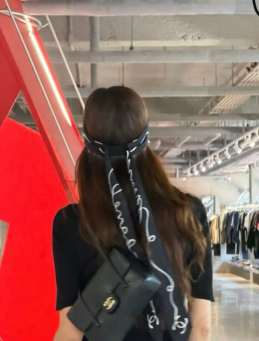 CHANEL 샤넬 라피아 바이저 썬캡 햇 이미지 4
