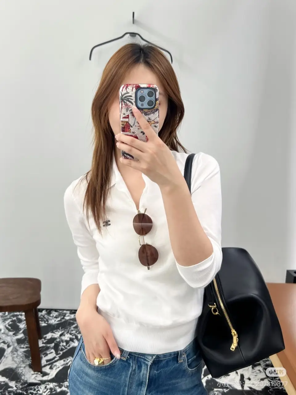 CELINE 셀린느 닥터 파우치 서플 내추럴 카프스킨 이미지 4